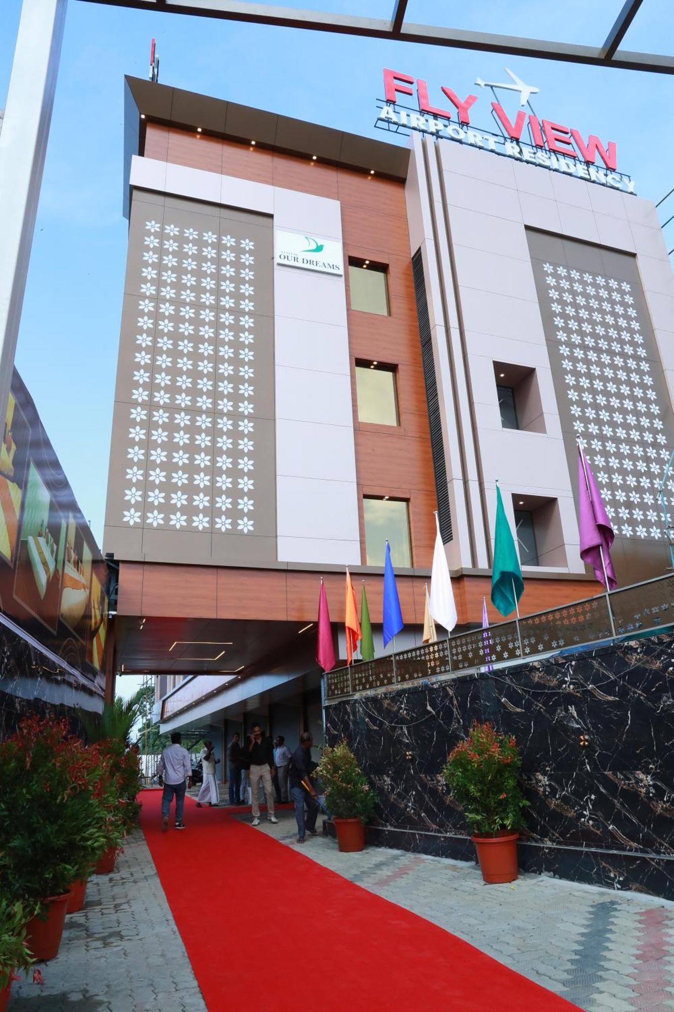 Fly View Airport Residency Otel Nedumbassery Dış mekan fotoğraf